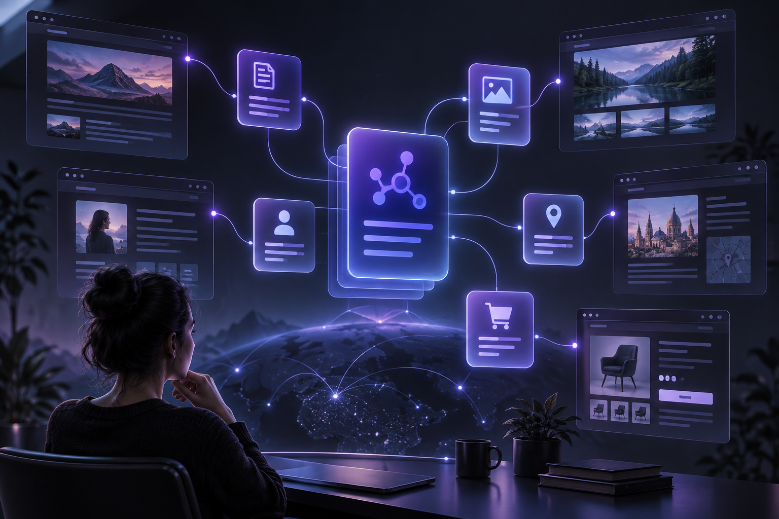 SchemaX Pro concept artwork for a custom WordPress plugin
