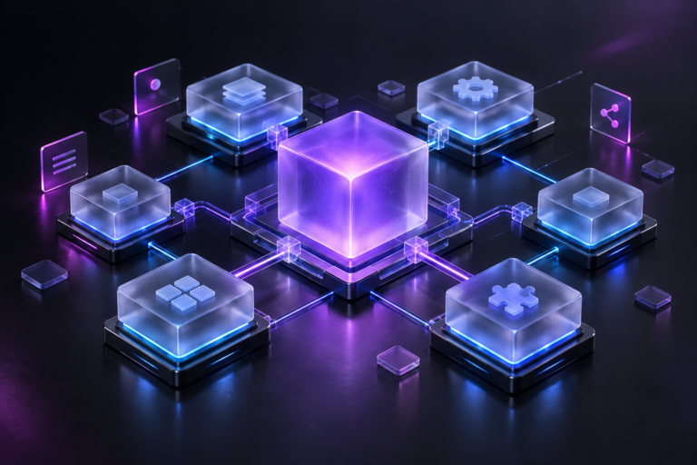 PIXEVOS Tools Core concept artwork for a custom WordPress plugin