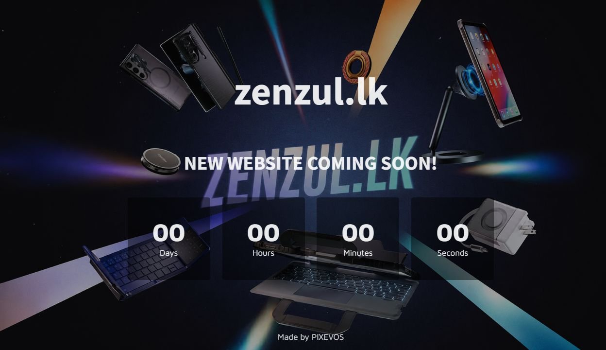 Screenshot of the Zenzul website homepage
